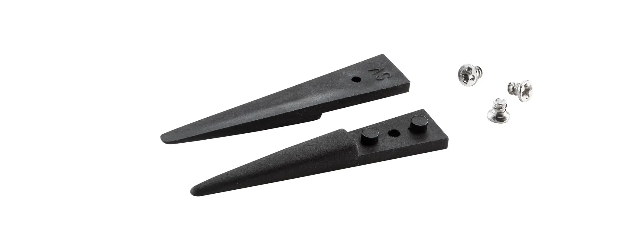 Produktfoto 1 von ideal-tek A249SV PVDF Pinzette, 40 mm Gerade, Spitze Gerade  ESD-sicher