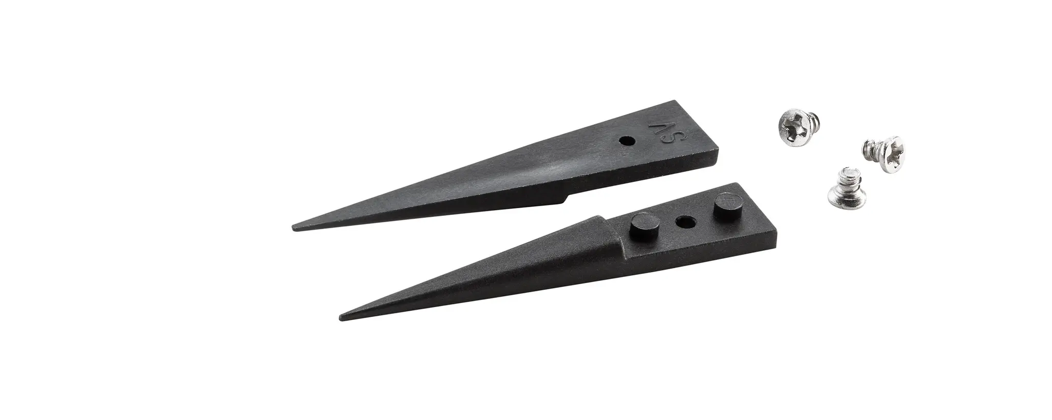 Produktfoto 1 von ideal-tek A259SV PVDF Pinzette, 40 mm Gerade, Spitze Gerade  ESD-sicher