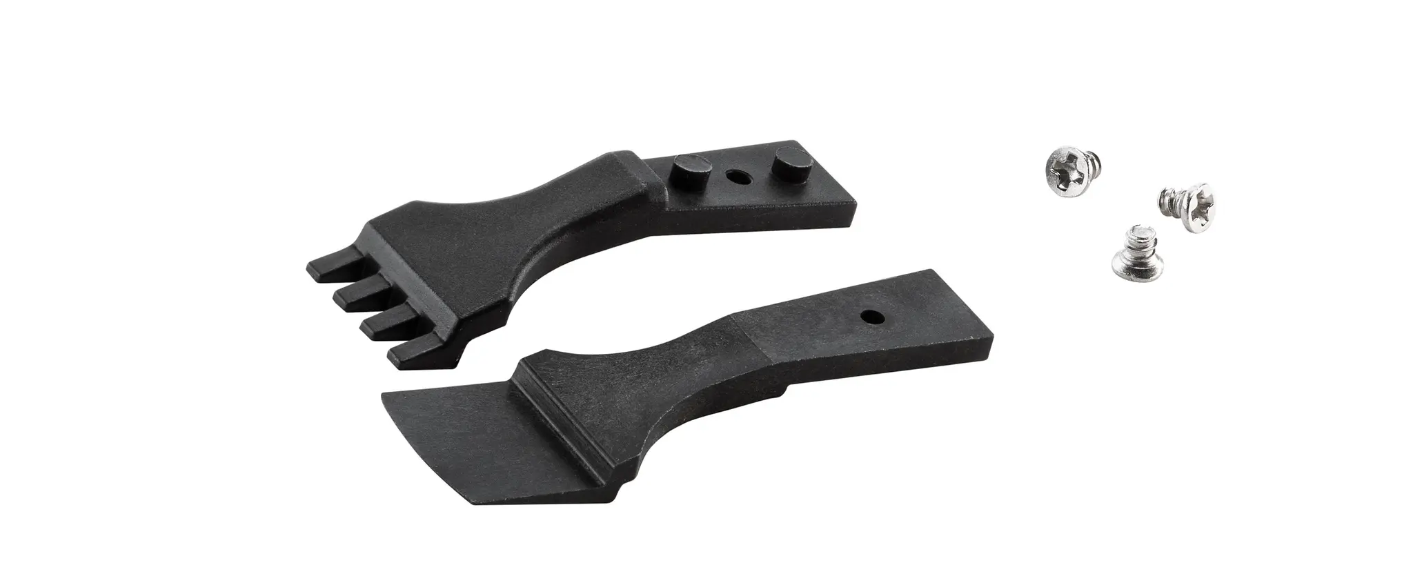 Produktfoto 1 von ideal-tek A4WFSV PVDF Pinzette, 40 mm Gerade, Spitze Wafer  ESD-sicher