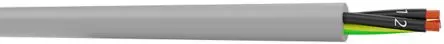 Produktfoto 1 von AXINDUS YY Steuerkabel, 2-adrig 1.5mm² 16 AWG Ungeschirmt Schwarz, 1000 m, Polyvinylchlorid