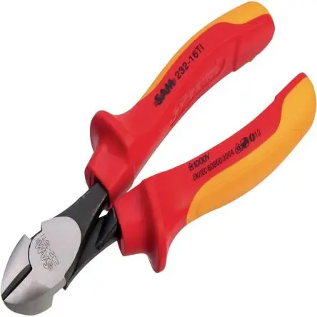 Produktfoto 1 von SAM 232-18TI-FME Zangensatz / Backen 21mm 185mm VDE 1000V zugelassen