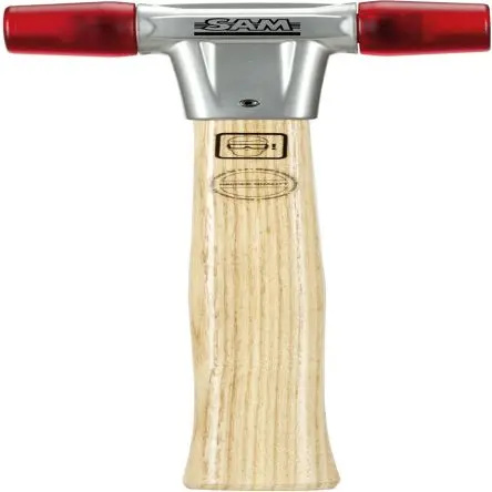Produktfoto 1 von SAM Zellulose Acetat Schonhammer, Zelluloseacetat Schlagflächen austauschbar 625 g, Ø 40 mm