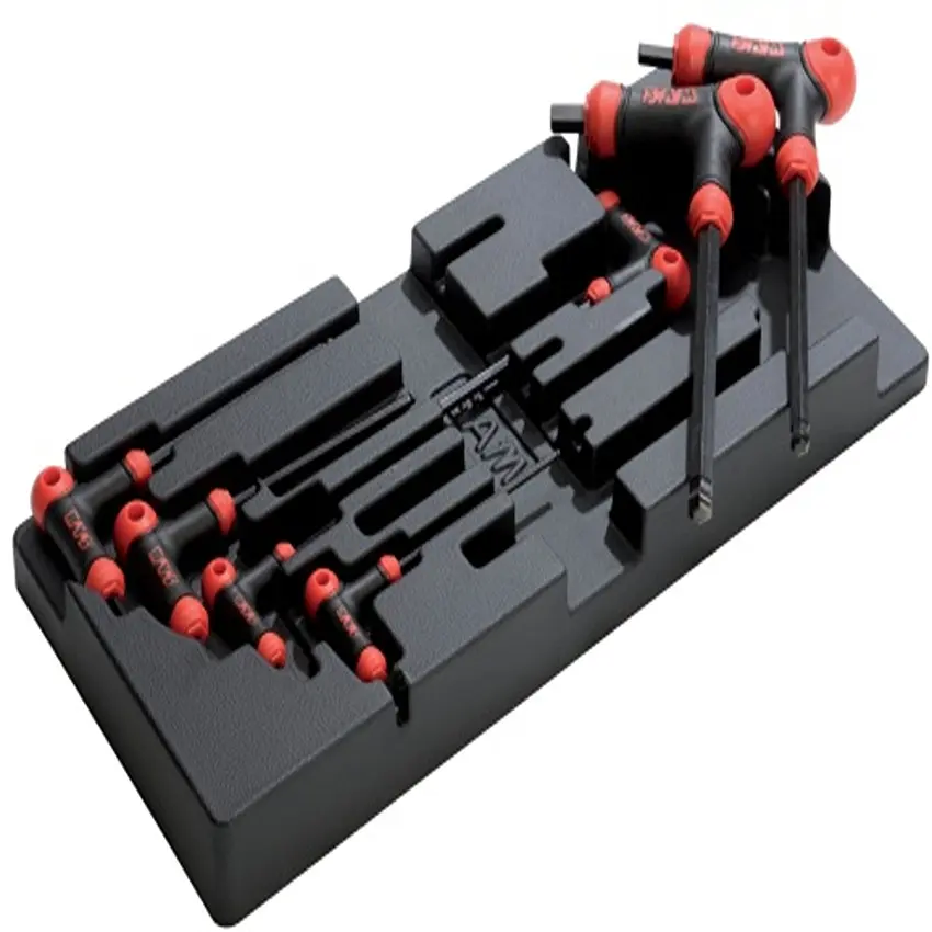 Produktfoto 1 von SAM metrisch TORX®-Steckschlüssel, Satz 7-teilig 3 mm, 4 mm, 5 mm, 6 mm, 7 mm, 8 mm, 10 mm T-Griff