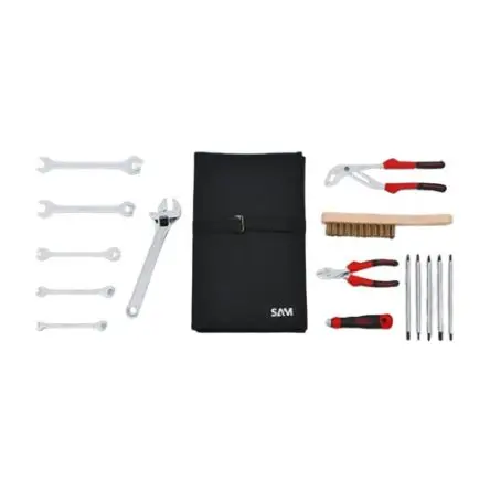 Produktfoto 1 von SAM Werkzeugsatz Werkzeugsatz, Tasche 15-teilig