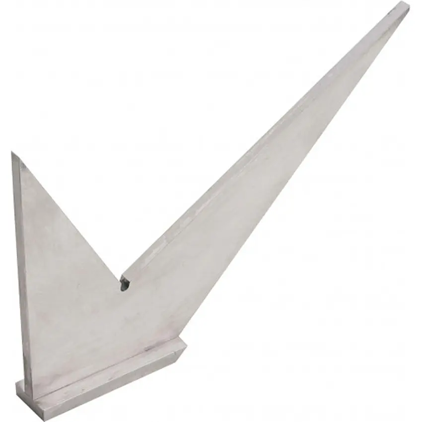Produktfoto 1 von SAM Anschlagwinkel Metrisch 6 mm, 200 mm x 6 mm, 20mm x 20 mm St. 6 mm