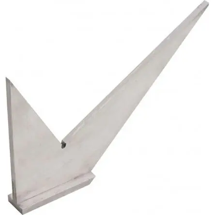 Produktfoto 1 von SAM Anschlagwinkel Metrisch 6 mm, 200 mm x 6 mm, 20mm x 20 mm St. 6 mm