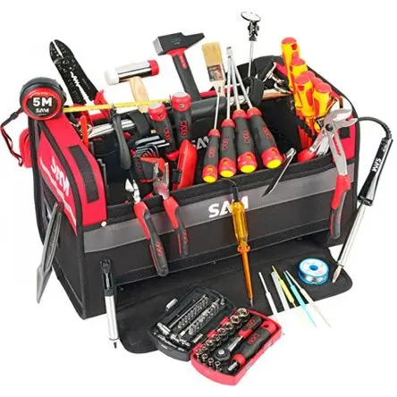 Produktfoto 1 von SAM Elektromechanik-Set Werkzeugsatz, Beutel 83-teilig