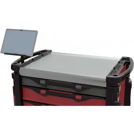 Produktfoto 1 von SAM Blech Halter, Typ Werkzeugschrank, 28 mm x 26cm x 354 mm