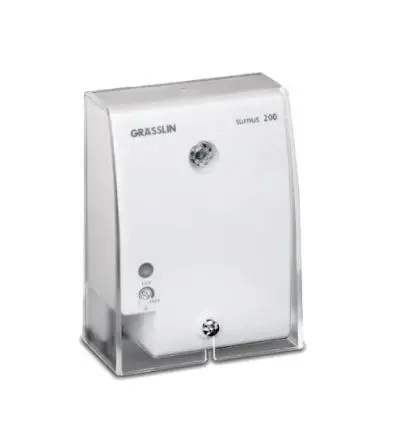 Produktfoto 1 von Grässlin Analog Turnus 200 Dämmerungsschalter 230V ac, Sekunden, 1-Kanal