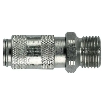 Produktfoto 1 von Legris Pneumatische Schnellsteckkupplung, Edelstahl 5 mm Stecker, 10mm