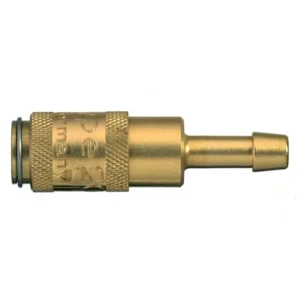 Produktfoto 1 von Legris Pneumatische Schnellsteckkupplung, Messing vernickelt Stecker/Buchse, Kupplungsstecker, 10mm