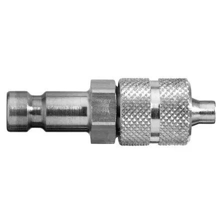 Produktfoto 1 von Legris Pneumatische Schnellsteckkupplung, Edelstahl 304 Stecker/Buchse, 4mm