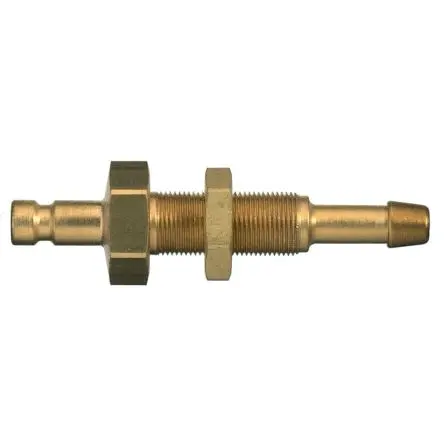 Produktfoto 1 von Legris Pneumatische Schnellsteckkupplung, Messing vernickelt Stecker/Buchse