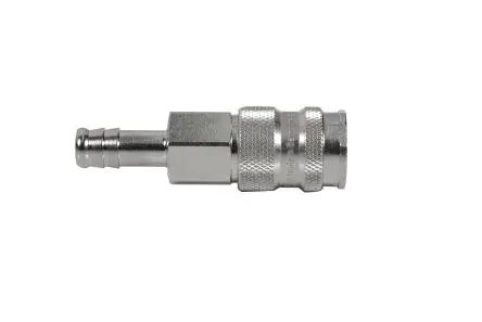 Produktfoto 1 von Legris Pneumatische Schnellsteckkupplung, Messing 1/8 in Stecker/Buchse, Einzelabschaltung