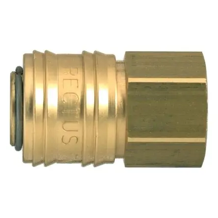 Produktfoto 1 von Legris Pneumatische Schnellsteckkupplung, Messing 1/2 in Buchse, 25mm