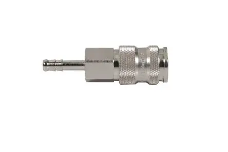 Produktfoto 1 von Legris Pneumatische Schnellsteckkupplung, Messing vernickelt 1/8 in Buchse, Stecker
