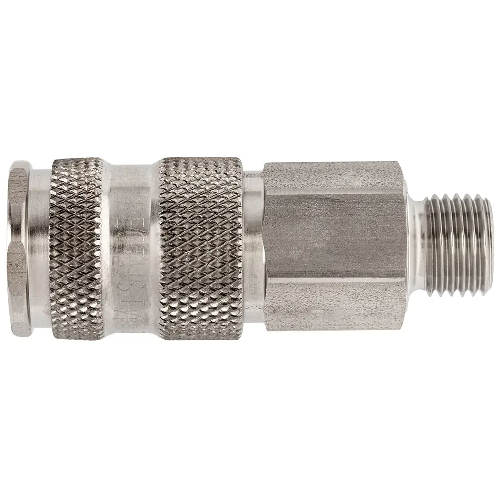 Produktfoto 1 von Legris Pneumatische Schnellsteckkupplung Edelstahl Stecker/Buchse, 23mm