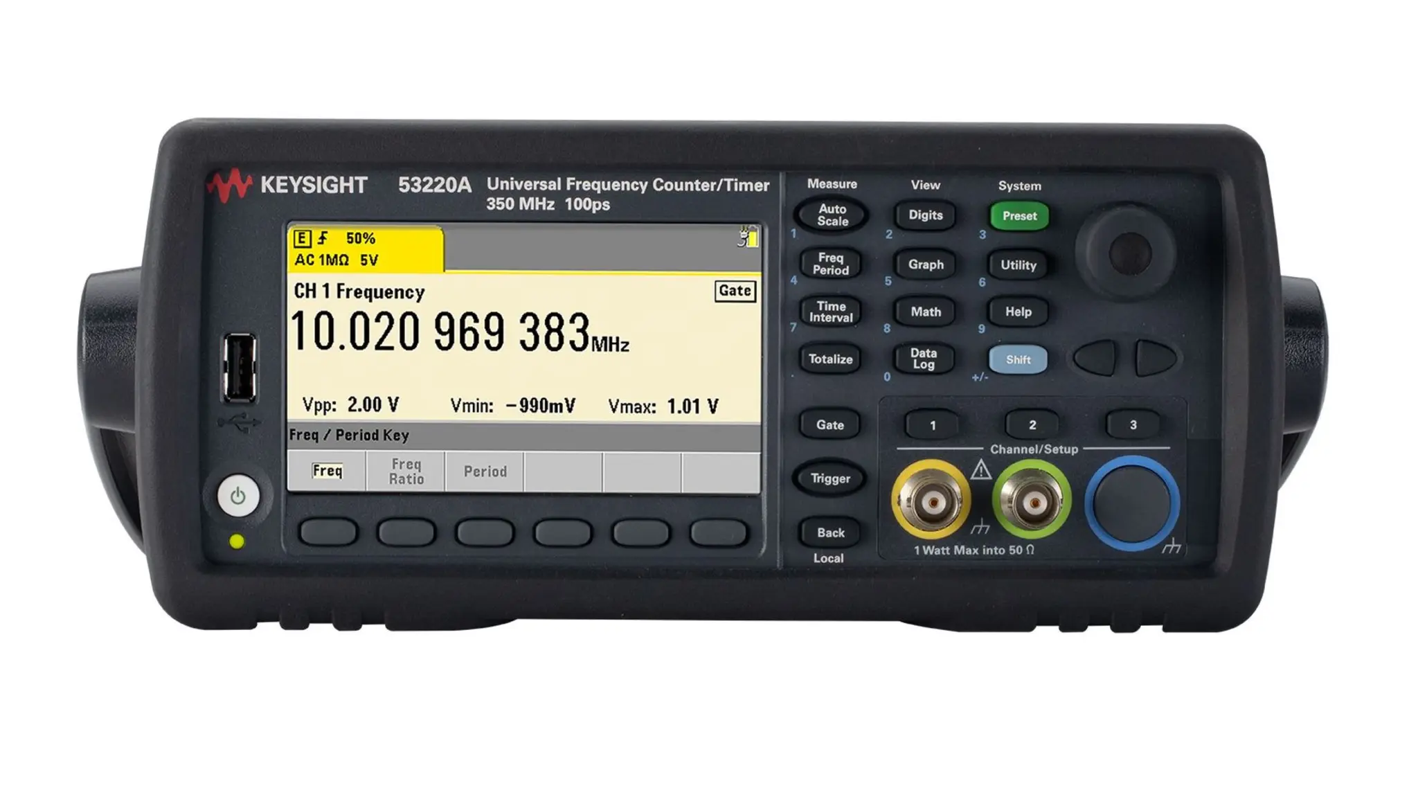 Produktfoto 1 von Keysight Technologies 53220A Frequenzzähler 12 Digits / 350 MHz