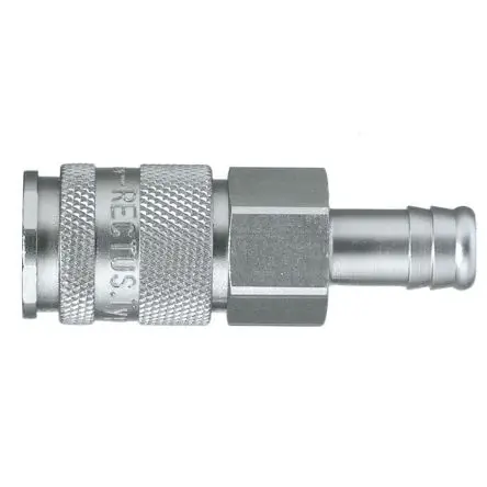 Produktfoto 1 von Legris Pneumatische Schnellsteckkupplung, Messing vernickelt Stecker/Buchse, 27mm