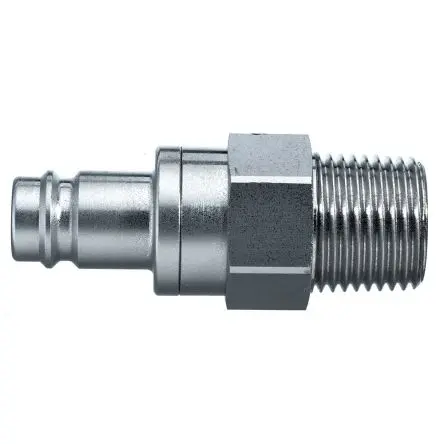 Produktfoto 1 von Legris Pneumatische Schnellsteckkupplung, Messing vernickelt 1/2 in Stecker/Buchse