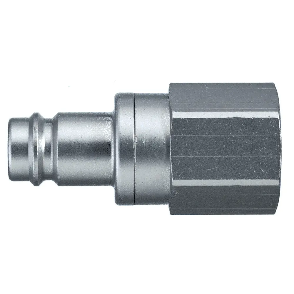 Produktfoto 1 von Legris Pneumatische Schnellsteckkupplung Messing vernickelt Stecker/Buchse