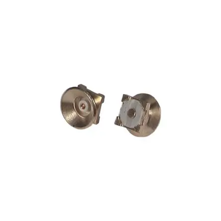 Produktfoto 1 von Huber+Suhner 82_MMB Buchse Koaxialsteckverbinder Koaxialer PCB-Stecker, Oberfläche, 50 Ω SMD, 4.1 x 8.3 mm, Gerade