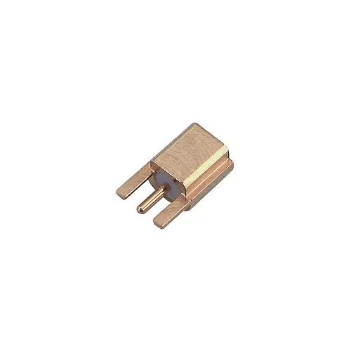 Huber+Suhner 82_MMC Buchse Koaxialsteckverbinder Koaxialer PCB-Stecker, Kante, 50 Ω Kantenmontage, 7.4 x 3.5 mm, Gerade