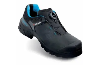 Heckel MACSOLE ADVENTURE 3.0 Herren Sicherheitsschuhe Schwarz, Blau Nicht-metallisch, Größe 42 / UK 8
