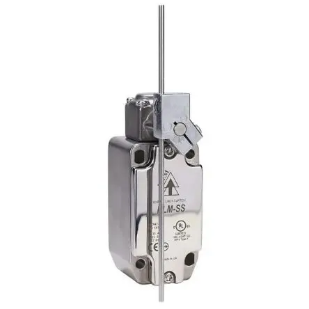 Produktfoto 1 von IDEM HLM-SS Sicherheitsendschalter, Hebel, IP69K, IP67, Edelstahl 240V ac 3A
