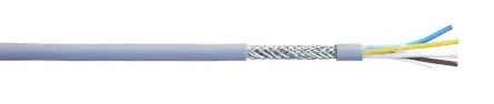 Produktfoto 1 von AXINDUS SM Netzkabel, 4-adrig Grau, 100 m 80 °C, 500V ac, Polyvinylchlorid