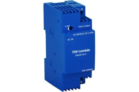 Produktfoto 1 von TDK-Lambda DRL10-100 DIN-Schienen Netzteil DIN-Hutschiene 264V ac AC / 1.68 A 15V dc DC 25.2 W