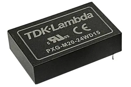 Produktfoto 1 von TDK-Lambda PXG-M DC/DC Konverter, 24V dc OUT 4 A Oberfläche 75V 5000 V 20 W -40 °C 105 °C
