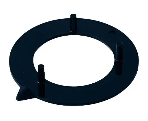 Produktfoto 1 von OKW Potentiometer Drehknopf Schwarz, Rund