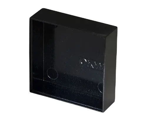 Produktfoto 1 von OKW Phenol-Formaldehyd Vergussmassenbox Schließer (NO), Schwarz, 40 mm 12.8 mm, 40 mm