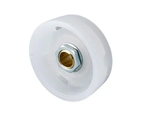 Produktfoto 1 von OKW Potentiometer Drehknopf transparent Ø 33mm x 14mm, Rund Schaft 6mm