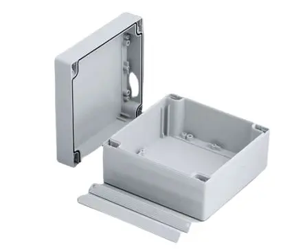 Produktfoto 1 von OKW C21; Universalgehäuse; ABS; Grau IP66 Breite 160 mm Höhe 160 mm Länge 160 mm