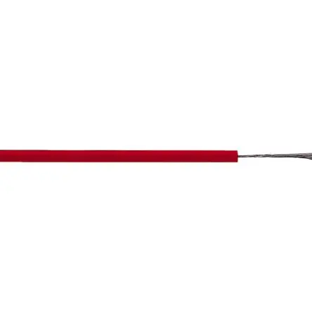Produktfoto 1 von Lapp 25100 Steuerkabel, 1-adrig 17 AWG Rot Ungeschirmt, 100 m, Silikonverbindung EI2