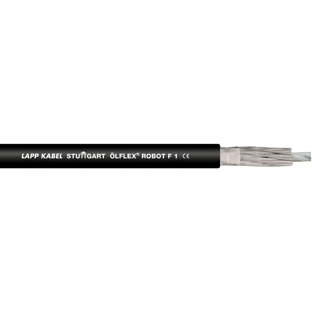 Produktfoto 1 von Lapp 29594 Steuerkabel, 2-adrig x 0.34 mm² 22 AWG Geschirmt Schwarz, 100 m, Thermoplastisches Elastomer