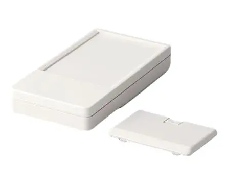 Produktfoto 1 von OKW Serie A90 Handheld-Koffer, ABS, 65 mm Eingebautes Batteriefach, 120 mm, H. 22 mm, Cremefarben, IP54