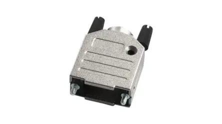 Produktfoto 1 von RND RND 205 Abdeckung für D Sub-Anschluss, 9 Kontakte, Metallisch