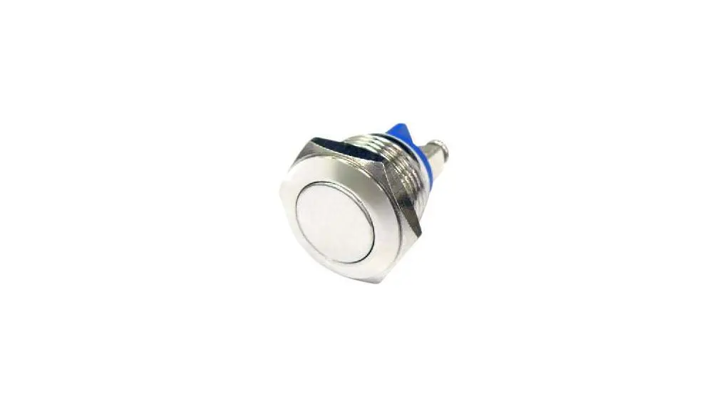 RND RND 210 Vandalengeschützter Druckschalter Ein-Aus Panel Ø 19 mm, 1 Schließer / 2 A 36 V dc, IP65
