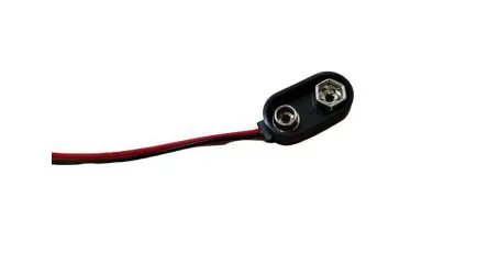 Produktfoto 1 von RND Serie RND 305 Batteriekontakt, 1 -Kontakte Einrastbefestigung 9V
