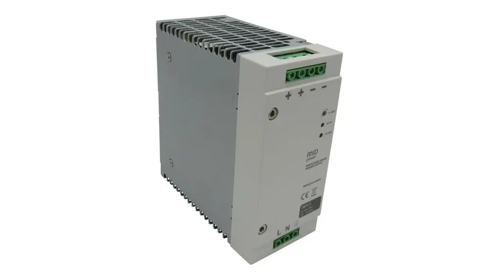 Produktfoto 1 von RND RND 315 DIN-Schienen Netzteil Getaktet 24V dc / 20A 480W 100 → 240V ac