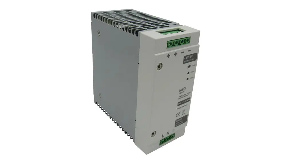 Produktfoto 1 von RND RND 315 DIN-Schienen Netzteil Getaktet 48V dc / 10A 480W 100 → 240V ac