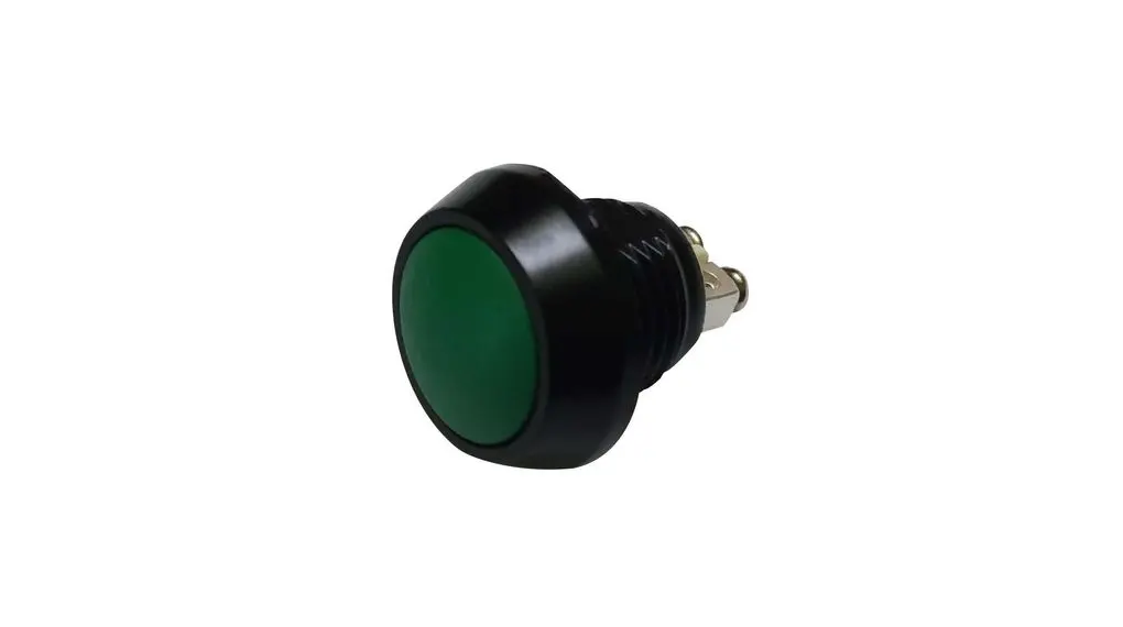 Produktfoto 1 von RND RND 210 Vandalengeschützter Druckschalter Ein-Aus Panel Ø 12 mm, SPST / 2 A 36 V dc, IP65
