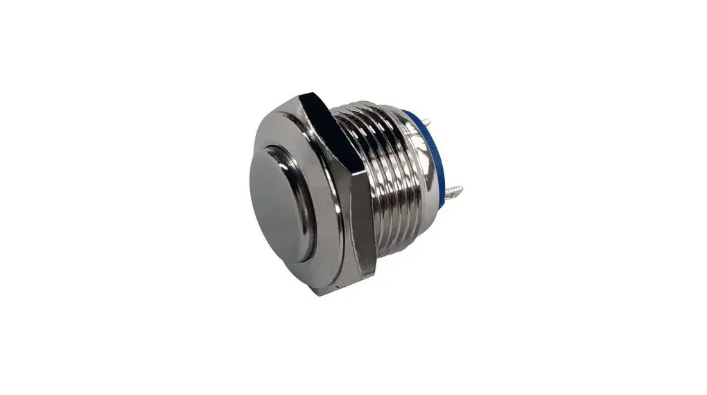 Produktfoto 1 von RND RND 210 Vandalengeschützter Druckschalter Tastend Panel Ø 16 mm, 1 Schließer / 2 A 36 V dc, IP65
