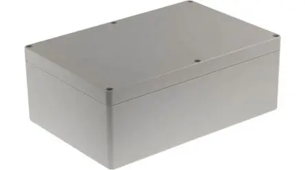 Produktfoto 1 von RND 455; Universalgehäuse; Kunststoff; Hellgrau IP65 Breite 160 mm Höhe 90 mm Länge 240 mm