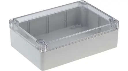 Produktfoto 1 von RND 455; Universalgehäuse; Kunststoff; Hellgrau IP65 Breite 121 mm Höhe 55 mm Länge 171 mm