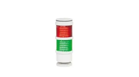 Produktfoto 1 von RND TWS LED Signalturm Keine Summer-Komponente 2-stufig Linse Grün 24V Dauerbetrieb Oberfläche 200 mm Multifunktion