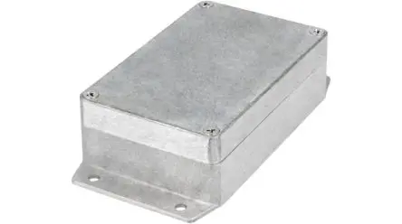 Produktfoto 1 von RND RND 455; Gehäuse; Aluminiumlegierung; Aluminium Geflanscht IP65 Breite 80 mm Höhe 40 mm Länge 125 mm